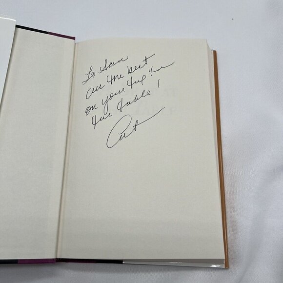 SIGNED A Seat at Table An Insiders Guide for America's New Women Leaders HC - Picture 3 of 9